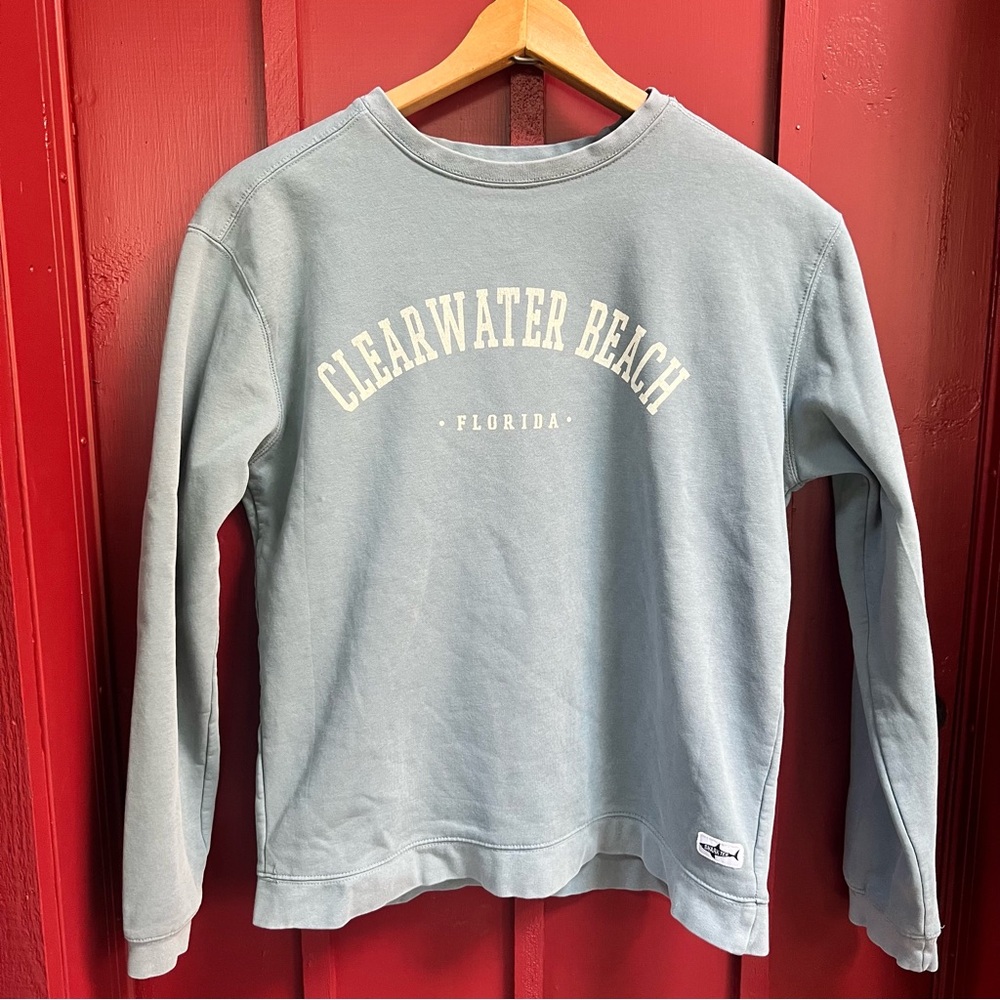 Clearwater Beach Crewneck! The shark tee! Amazing quality and feel! GC Size S